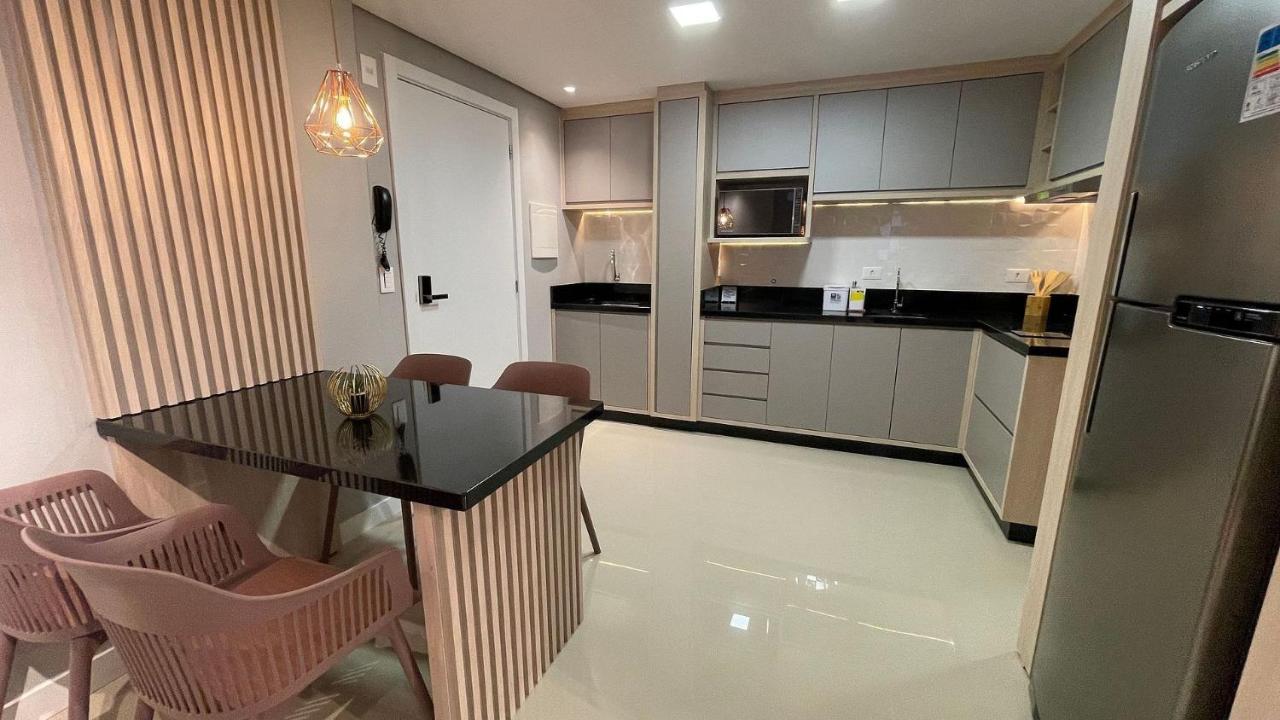 포스두이구아수 Lindo E Moderno Apartamento Studio No Centro 아파트 외부 사진