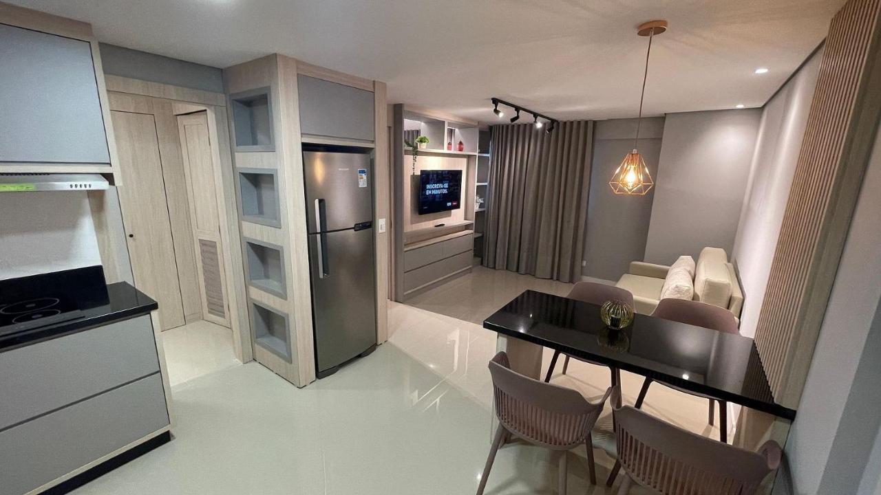 포스두이구아수 Lindo E Moderno Apartamento Studio No Centro 아파트 외부 사진