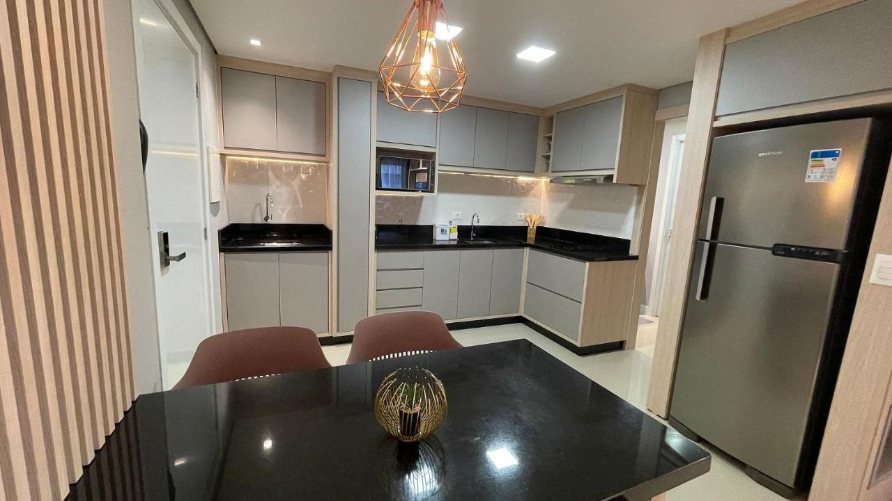 포스두이구아수 Lindo E Moderno Apartamento Studio No Centro 아파트 외부 사진