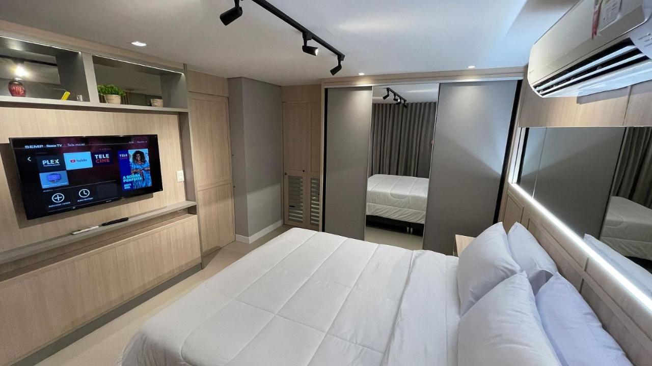 포스두이구아수 Lindo E Moderno Apartamento Studio No Centro 아파트 외부 사진