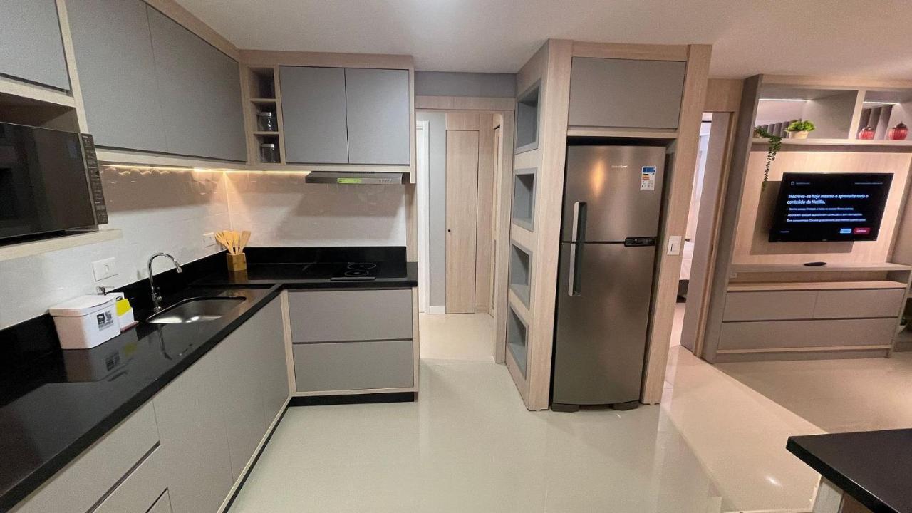 포스두이구아수 Lindo E Moderno Apartamento Studio No Centro 아파트 외부 사진