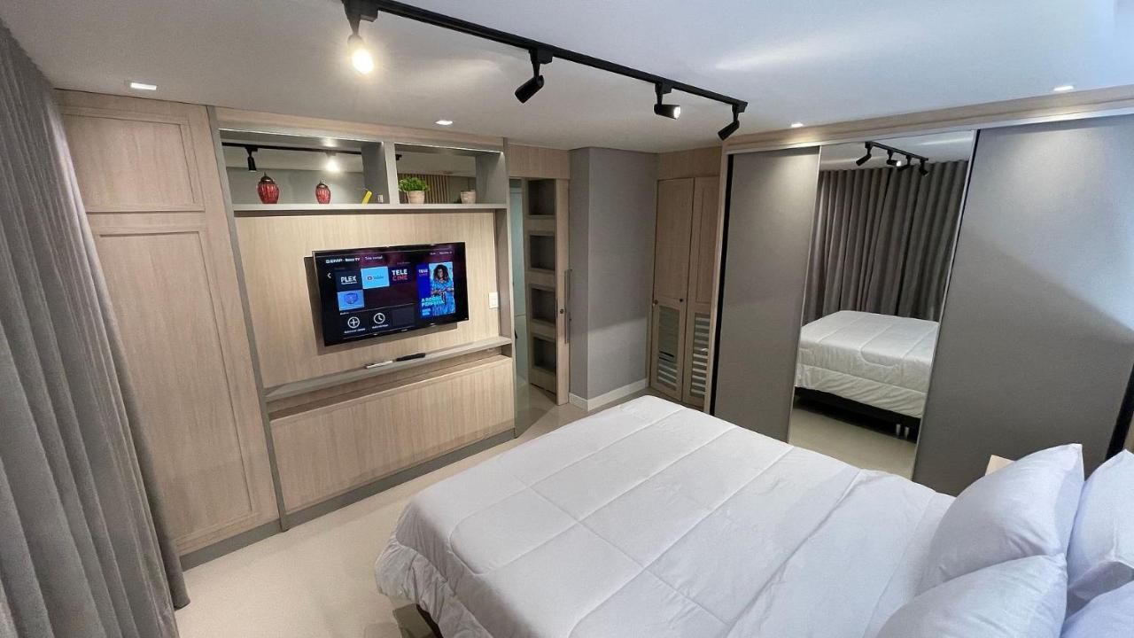 포스두이구아수 Lindo E Moderno Apartamento Studio No Centro 아파트 외부 사진
