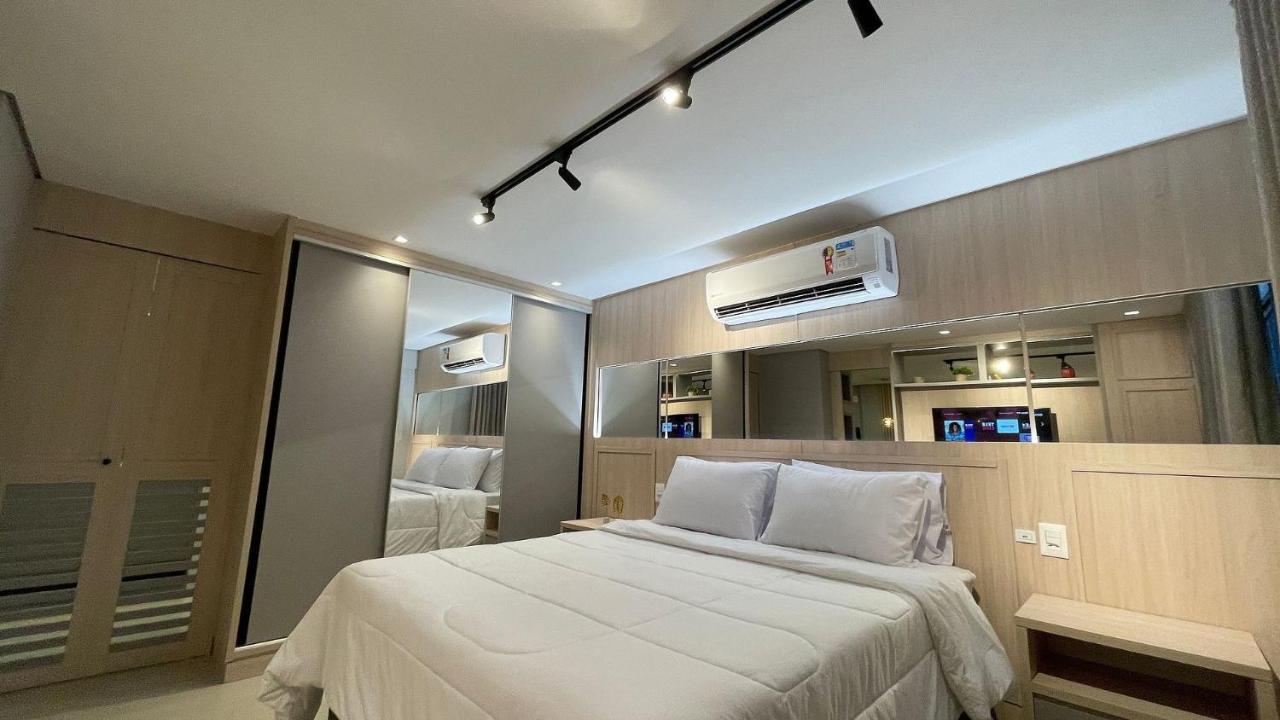 포스두이구아수 Lindo E Moderno Apartamento Studio No Centro 아파트 외부 사진