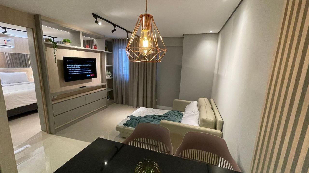 포스두이구아수 Lindo E Moderno Apartamento Studio No Centro 아파트 외부 사진