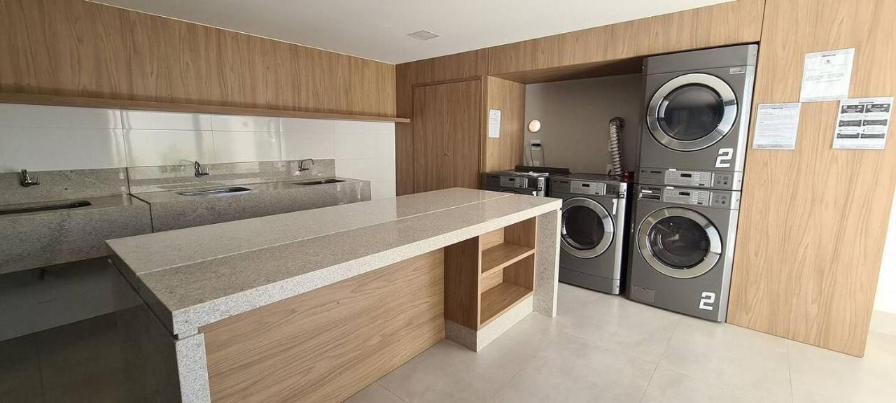 포스두이구아수 Lindo E Moderno Apartamento Studio No Centro 아파트 외부 사진