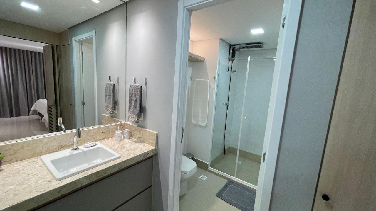 포스두이구아수 Lindo E Moderno Apartamento Studio No Centro 아파트 외부 사진