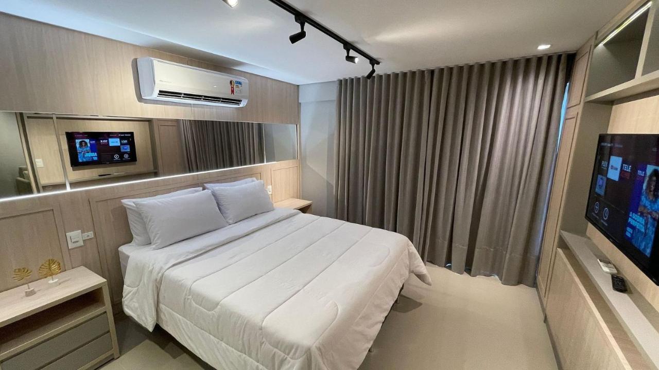 포스두이구아수 Lindo E Moderno Apartamento Studio No Centro 아파트 외부 사진