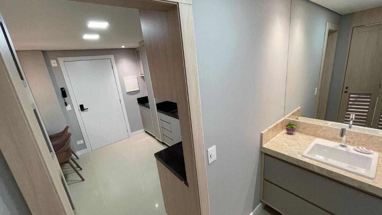 포스두이구아수 Lindo E Moderno Apartamento Studio No Centro 아파트 외부 사진